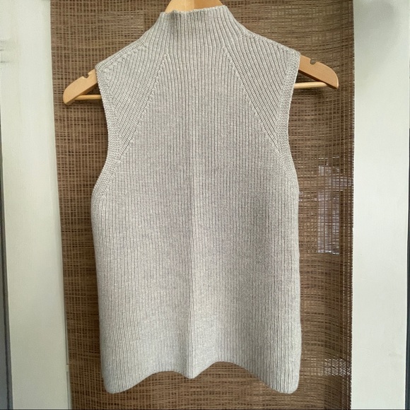 Aritzia Sweaters - Wilfred Sleeveless Mock Neck Knit Wool Sweater